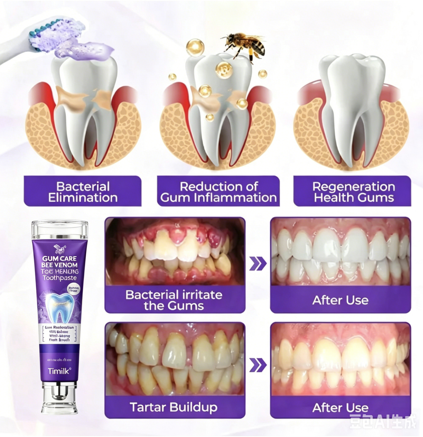 Oralhoe Bee Venom Gum Care Toothpaste