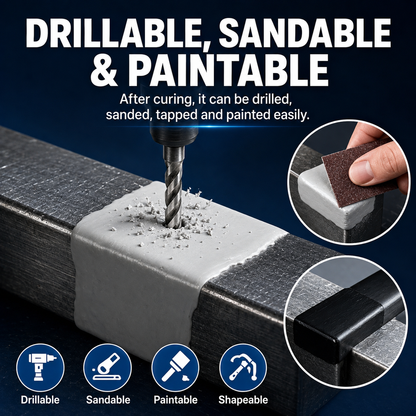 💥SAVE 50% NOW —  Steel-Reinforced Epoxy Repair Putty | Multi-Surface Repair Stick for Metal, Wood, Plastic, Ceramic, Pipes & Cracks🏠