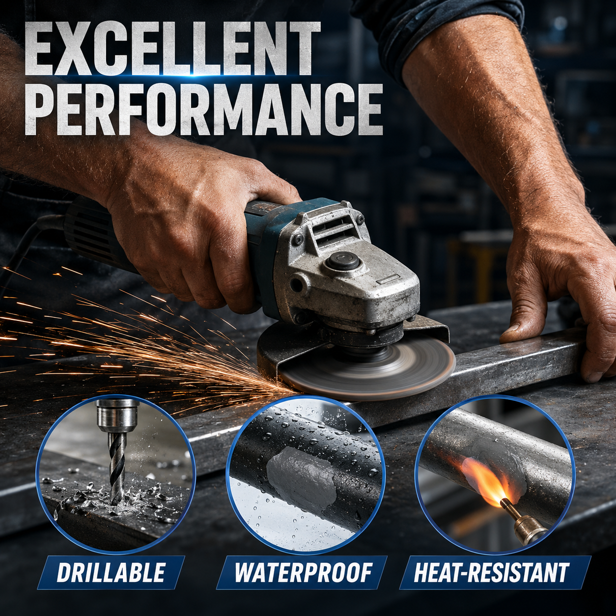 💥SAVE 50% NOW —  Steel-Reinforced Epoxy Repair Putty | Multi-Surface Repair Stick for Metal, Wood, Plastic, Ceramic, Pipes & Cracks🏠