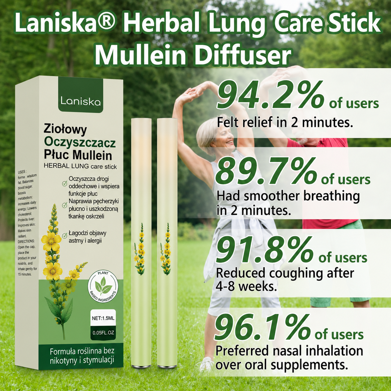 Botanical LungCare Mullein Diffuser