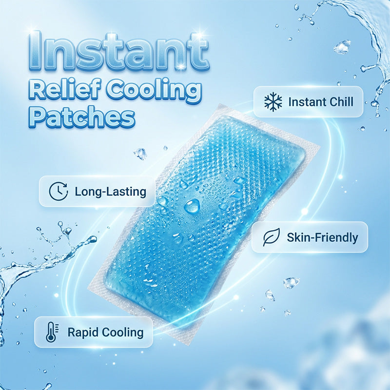 💥SAVE 50% NOW - Instant Cooling Ice Patches ，summer must-have 🧊🧊🧊